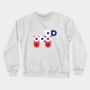 Canine Kaleidoscope Crewneck Sweatshirt